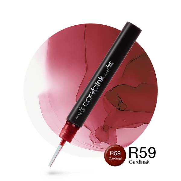 Copic Ink Refill R59 Cardinal <inline style="float: right; margin-right: 10px; background-color: rgb(183, 79, 112);">&nbsp;&nbsp;&nbsp;&nbsp;&nbsp;&nbsp; </inline>