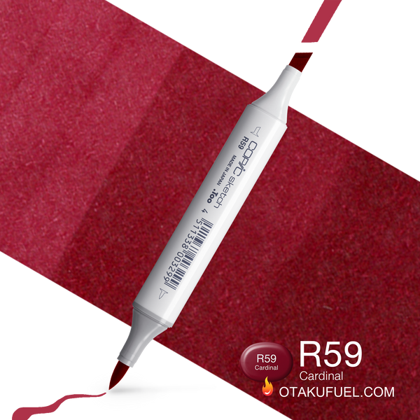Copic Sketch R59 Cardinal Marker <inline style="float: right; margin-right: 10px; background-color: rgb(183, 79, 112);">&nbsp;&nbsp;&nbsp;&nbsp;&nbsp;&nbsp; </inline>