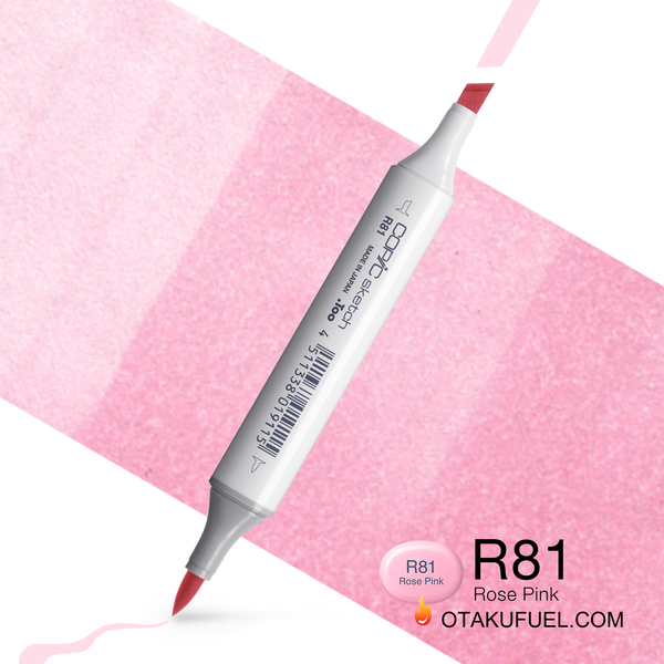 Copic Sketch R81 Rose Pink Marker <inline style="float: right; margin-right: 10px; background-color: rgb(235, 196, 204);">&nbsp;&nbsp;&nbsp;&nbsp;&nbsp;&nbsp; </inline>