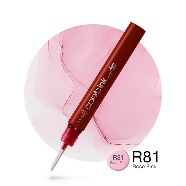 Copic Ink Refill R81 Rose Pink <inline style="float: right; margin-right: 10px; background-color: rgb(235, 196, 204);">&nbsp;&nbsp;&nbsp;&nbsp;&nbsp;&nbsp; </inline>