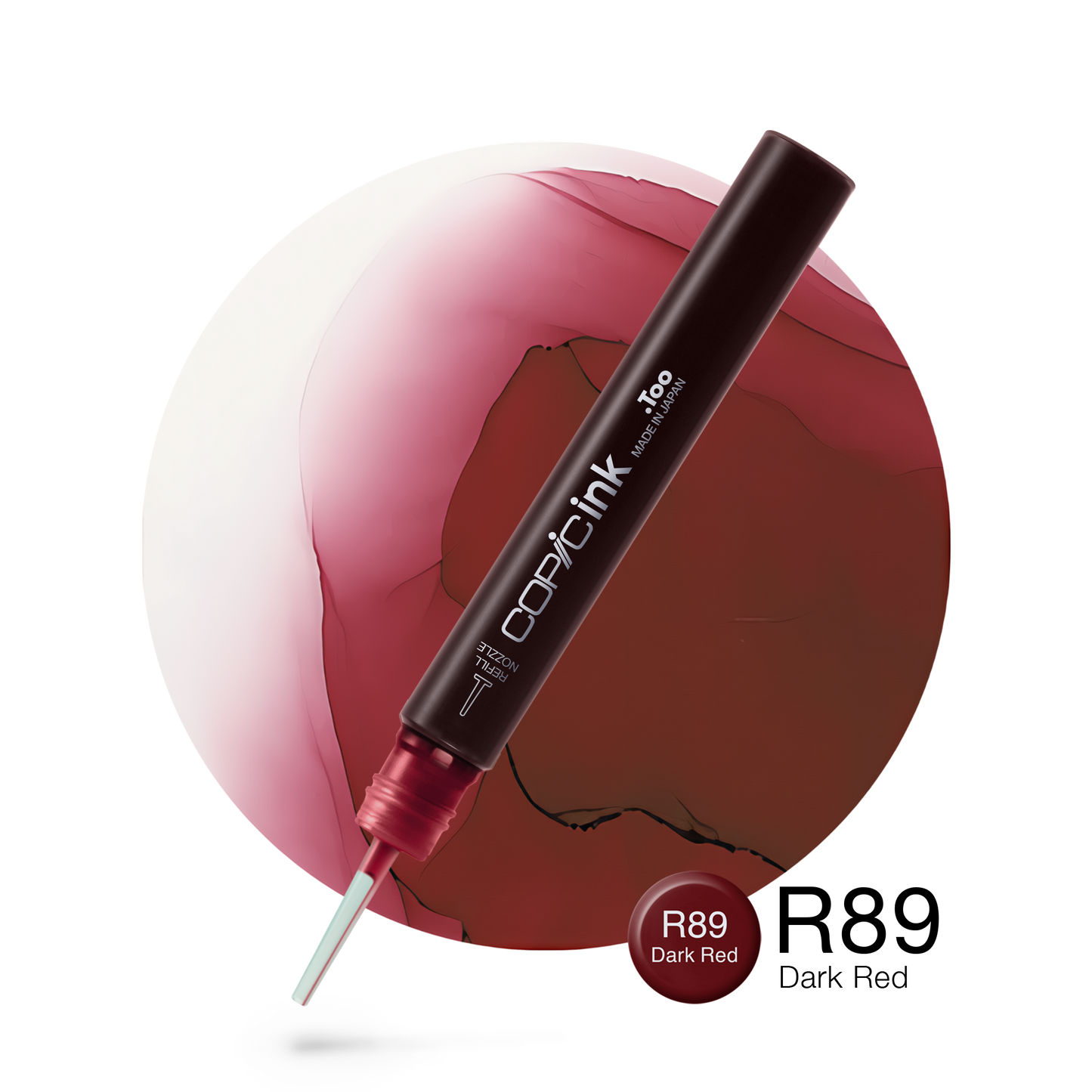 Copic Ink Refill R89 Dark Red <inline style="float: right; margin-right: 10px; background-color: rgb(105, 45, 60);">&nbsp;&nbsp;&nbsp;&nbsp;&nbsp;&nbsp; </inline>