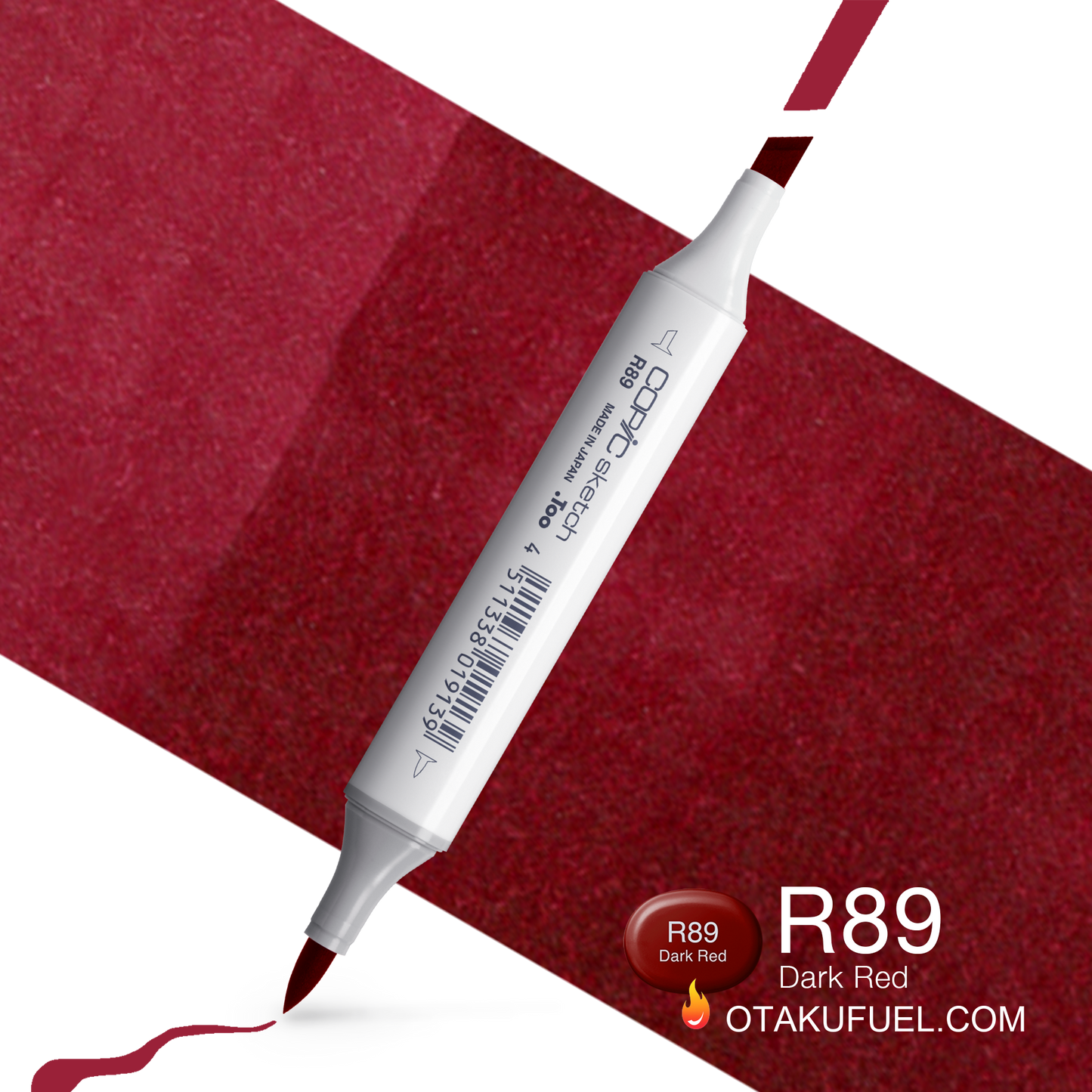 Copic Sketch R89 Dark Red Marker <inline style="float: right; margin-right: 10px; background-color: rgb(105, 45, 60);">&nbsp;&nbsp;&nbsp;&nbsp;&nbsp;&nbsp; </inline>