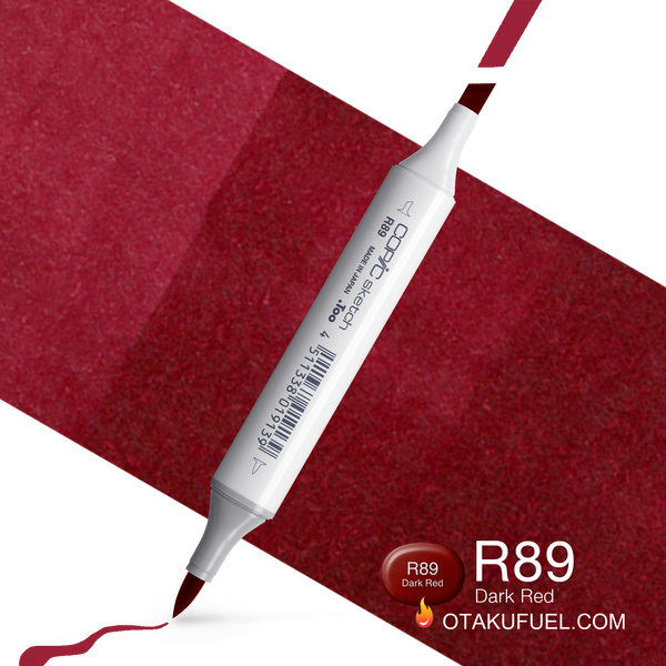 Copic Sketch R89 Dark Red Marker <inline style="float: right; margin-right: 10px; background-color: rgb(105, 45, 60);">&nbsp;&nbsp;&nbsp;&nbsp;&nbsp;&nbsp; </inline>