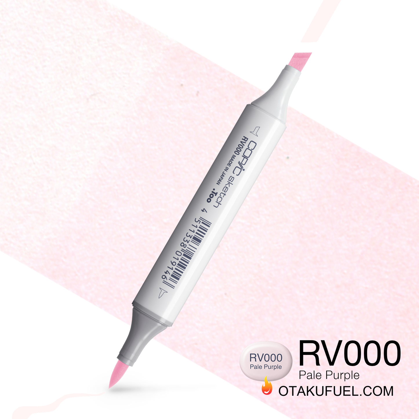 Copic Sketch RV000 Pale Purple Marker <inline style="float: right; margin-right: 10px; background-color: rgb(244, 226, 238);">&nbsp;&nbsp;&nbsp;&nbsp;&nbsp;&nbsp; </inline>