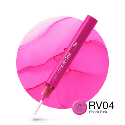 Copic Ink Refill RV04 Shock Pink <inline style="float: right; margin-right: 10px; background-color: rgb(246, 163, 191);">&nbsp;&nbsp;&nbsp;&nbsp;&nbsp;&nbsp; </inline>