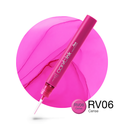 Copic Ink Refill RV06 Cerise <inline style="float: right; margin-right: 10px; background-color: rgb(243, 134, 175);">&nbsp;&nbsp;&nbsp;&nbsp;&nbsp;&nbsp; </inline>