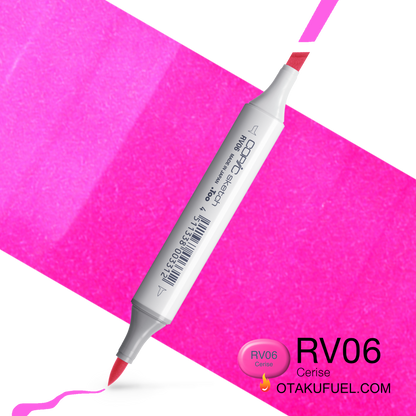 Copic Sketch RV06 Cerise Marker <inline style="float: right; margin-right: 10px; background-color: rgb(243, 134, 175);">&nbsp;&nbsp;&nbsp;&nbsp;&nbsp;&nbsp; </inline>