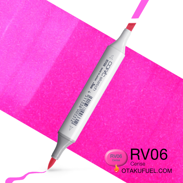 Copic Sketch RV06 Cerise Marker <inline style="float: right; margin-right: 10px; background-color: rgb(243, 134, 175);">&nbsp;&nbsp;&nbsp;&nbsp;&nbsp;&nbsp; </inline>