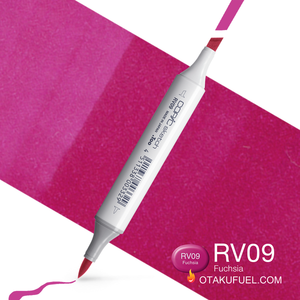 Copic Sketch RV09 Fuchsia Marker <inline style="float: right; margin-right: 10px; background-color: rgb(208, 107, 156);">&nbsp;&nbsp;&nbsp;&nbsp;&nbsp;&nbsp; </inline>