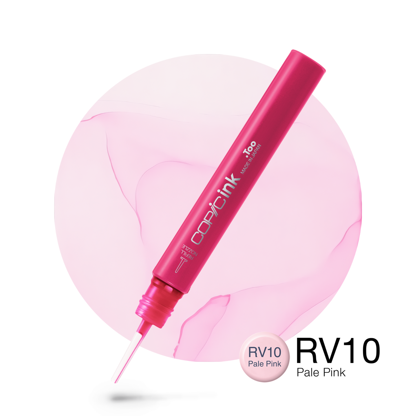Copic Ink Refill RV10 Pale Pink <inline style="float: right; margin-right: 10px; background-color: rgb(253, 236, 244);">&nbsp;&nbsp;&nbsp;&nbsp;&nbsp;&nbsp; </inline>