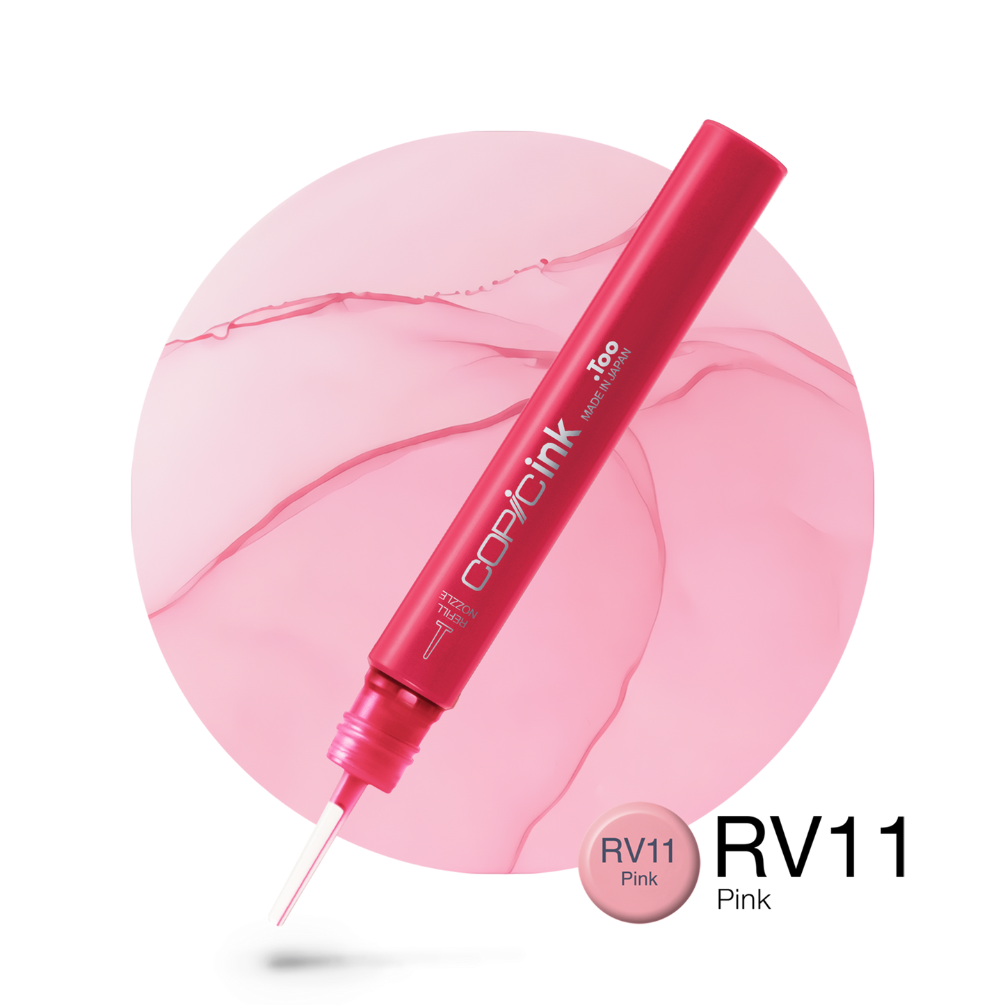 Copic Ink Refill RV11 Pink <inline style="float: right; margin-right: 10px; background-color: rgb(245, 210, 213);">&nbsp;&nbsp;&nbsp;&nbsp;&nbsp;&nbsp; </inline>
