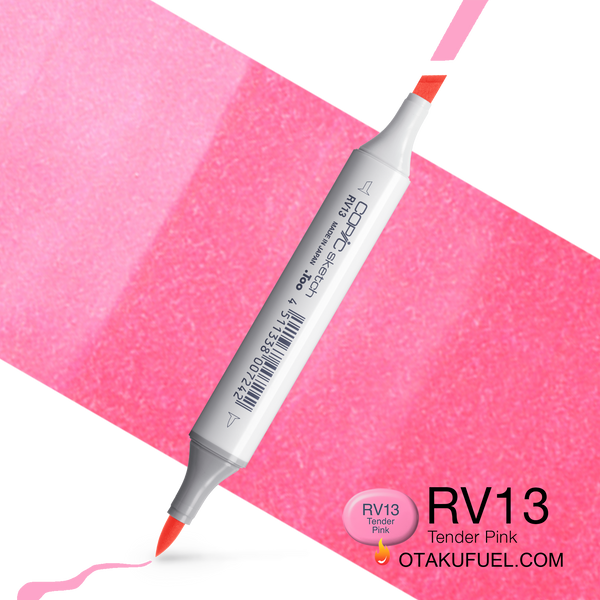 Copic Sketch RV13 Tender Pink Marker <inline style="float: right; margin-right: 10px; background-color: rgb(249, 201, 215);">&nbsp;&nbsp;&nbsp;&nbsp;&nbsp;&nbsp; </inline>