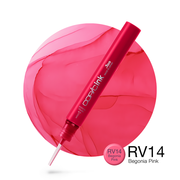 Copic Ink Refill RV14 Begonia Pink <inline style="float: right; margin-right: 10px; background-color: rgb(245, 210, 213);">&nbsp;&nbsp;&nbsp;&nbsp;&nbsp;&nbsp; </inline>