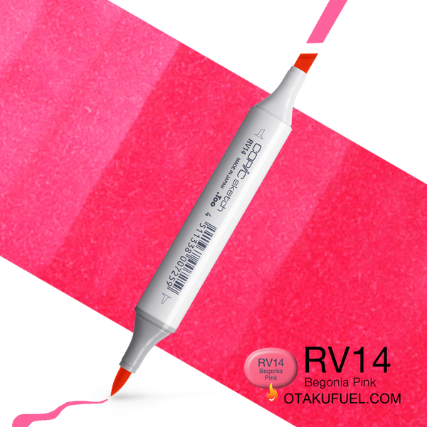 Copic Sketch RV14 Begonia Pink Marker <inline style="float: right; margin-right: 10px; background-color: rgb(245, 210, 213);">&nbsp;&nbsp;&nbsp;&nbsp;&nbsp;&nbsp; </inline>