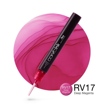 Copic Ink Refill RV17 Deep Magenta <inline style="float: right; margin-right: 10px; background-color: rgb(203, 117, 163);">&nbsp;&nbsp;&nbsp;&nbsp;&nbsp;&nbsp; </inline>