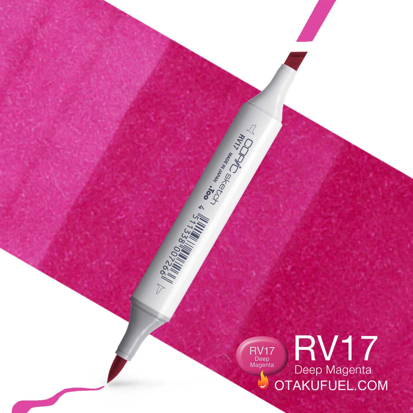 Copic Sketch RV17 Deep Magenta Marker <inline style="float: right; margin-right: 10px; background-color: rgb(203, 117, 163);">&nbsp;&nbsp;&nbsp;&nbsp;&nbsp;&nbsp; </inline>