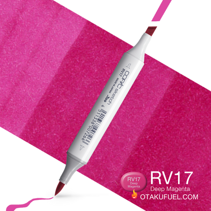 Copic Sketch RV17 Deep Magenta Marker <inline style="float: right; margin-right: 10px; background-color: rgb(203, 117, 163);">&nbsp;&nbsp;&nbsp;&nbsp;&nbsp;&nbsp; </inline>