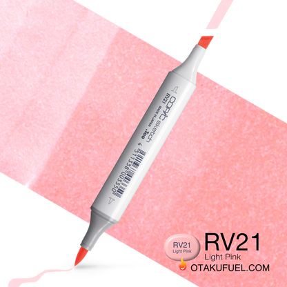 Copic Sketch RV21 Light Pink Marker <inline style="float: right; margin-right: 10px; background-color: rgb(253, 232, 231);">&nbsp;&nbsp;&nbsp;&nbsp;&nbsp;&nbsp; </inline>