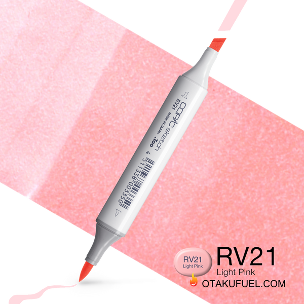Copic Sketch RV21 Light Pink Marker <inline style="float: right; margin-right: 10px; background-color: rgb(253, 232, 231);">&nbsp;&nbsp;&nbsp;&nbsp;&nbsp;&nbsp; </inline>
