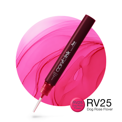 Copic Ink Refill RV25 Dog Rose Flower <inline style="float: right; margin-right: 10px; background-color: rgb(230, 140, 176);">&nbsp;&nbsp;&nbsp;&nbsp;&nbsp;&nbsp; </inline>