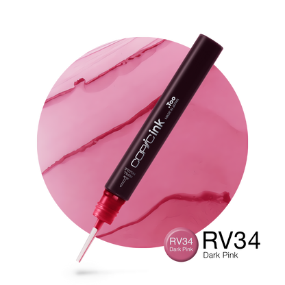 Copic Ink Refill RV34 Dark Pink <inline style="float: right; margin-right: 10px; background-color: rgb(249, 175, 174);">&nbsp;&nbsp;&nbsp;&nbsp;&nbsp;&nbsp; </inline>