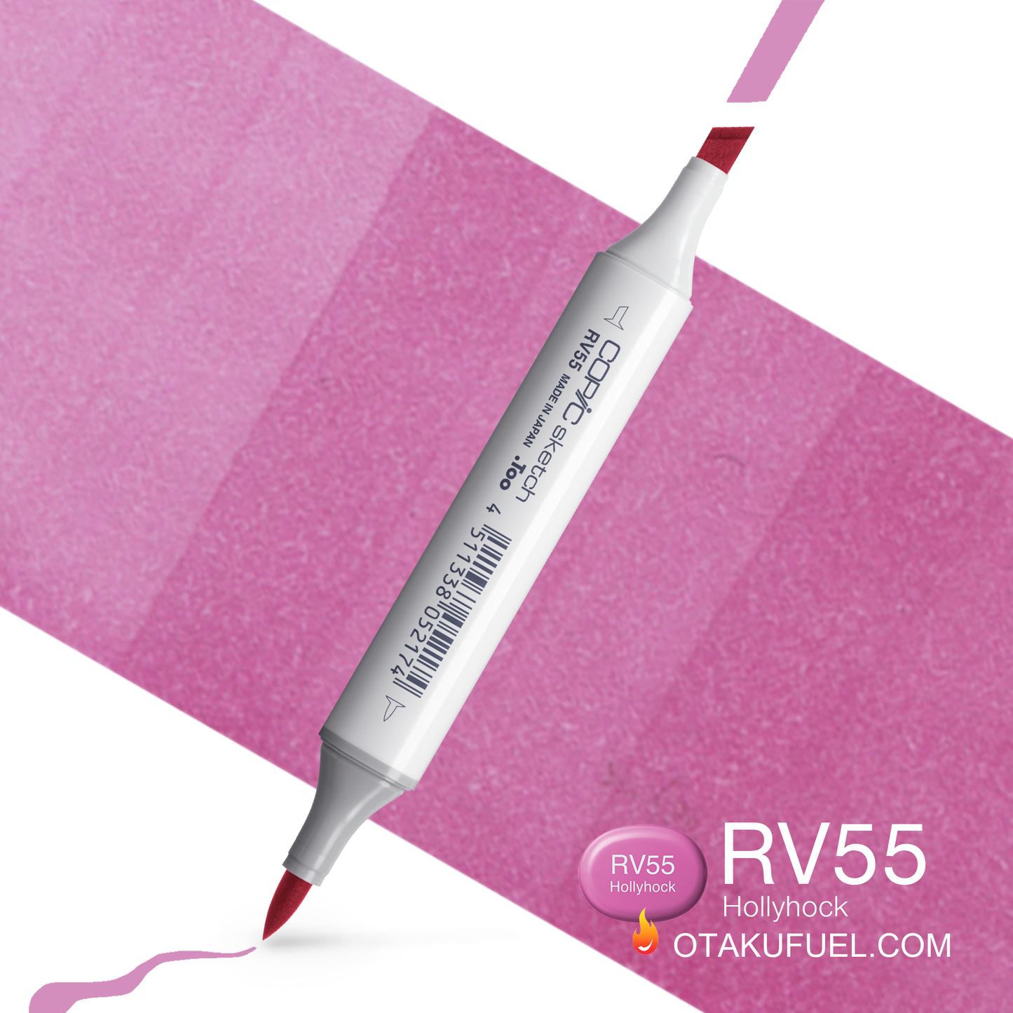 Copic Sketch RV55 Hollyhock Marker <inline style="float: right; margin-right: 10px; background-color: rgb(227, 148, 190);">&nbsp;&nbsp;&nbsp;&nbsp;&nbsp;&nbsp; </inline>