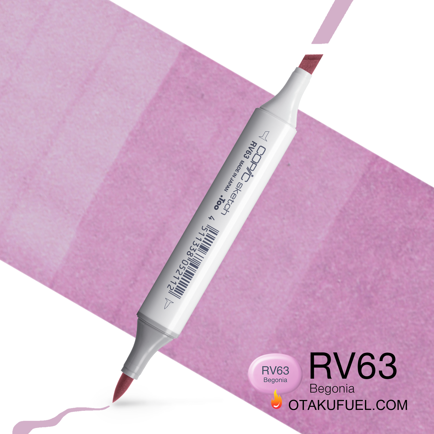 Copic Sketch RV63 Begonia Marker <inline style="float: right; margin-right: 10px; background-color: rgb(197, 138, 155);">&nbsp;&nbsp;&nbsp;&nbsp;&nbsp;&nbsp; </inline>