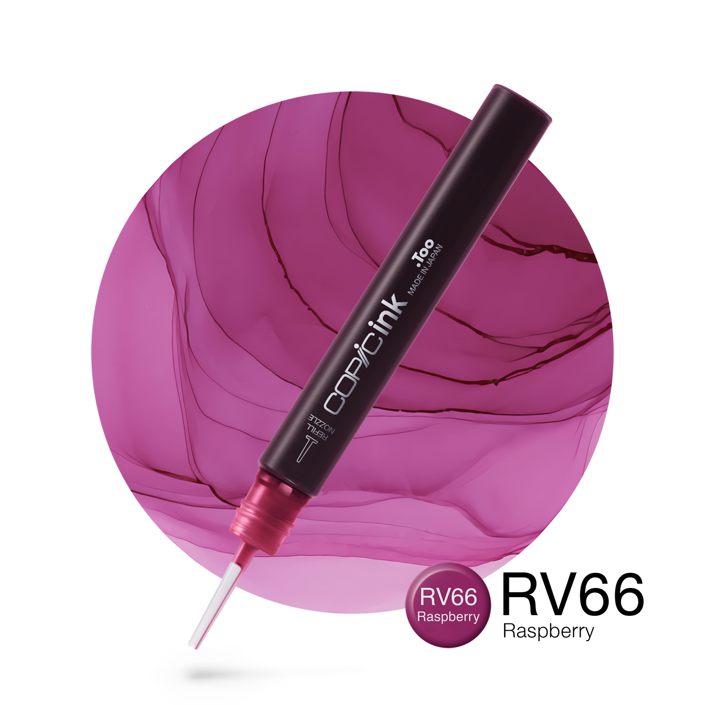 Copic Ink Refill RV66 Raspberry <inline style="float: right; margin-right: 10px; background-color: rgb(171, 86, 113);">&nbsp;&nbsp;&nbsp;&nbsp;&nbsp;&nbsp; </inline>