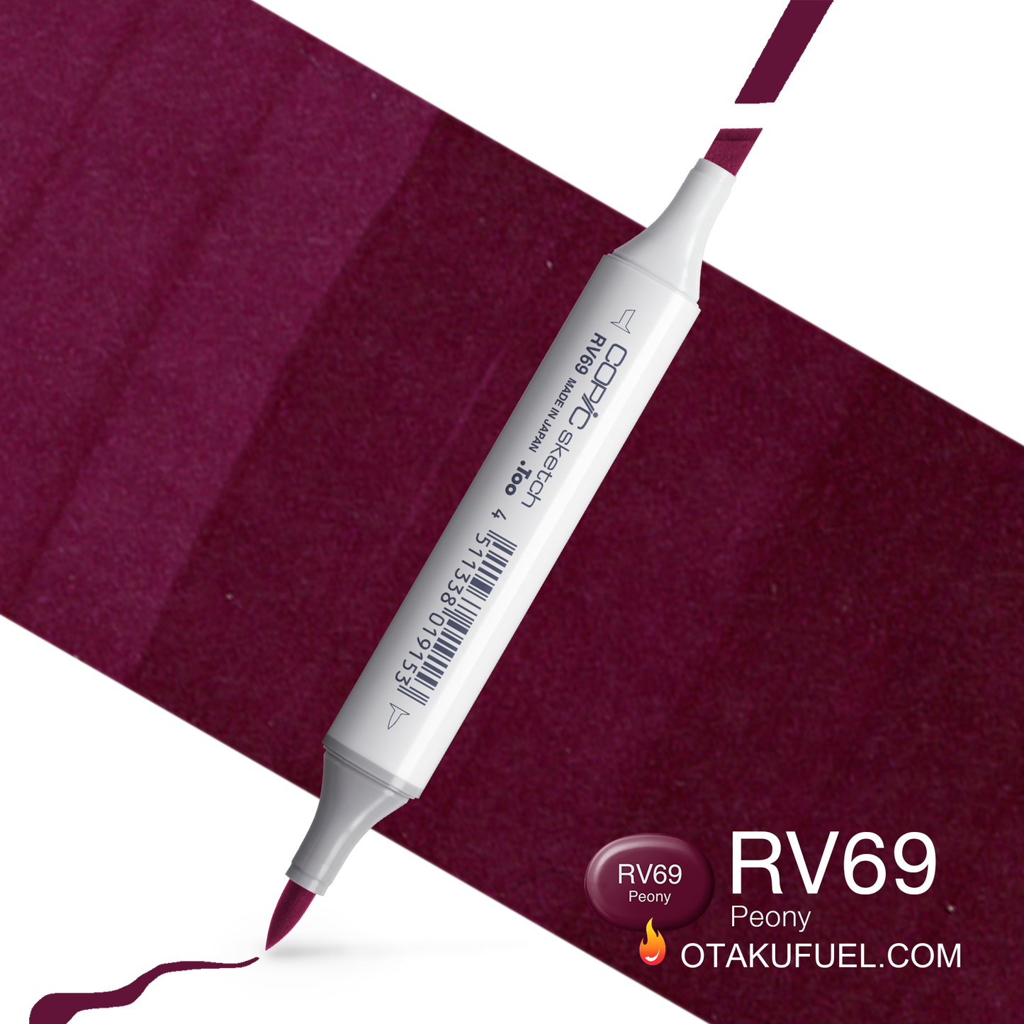 Copic Sketch RV69 Peony Marker <inline style="float: right; margin-right: 10px; background-color: rgb(124, 84, 100);">&nbsp;&nbsp;&nbsp;&nbsp;&nbsp;&nbsp; </inline>