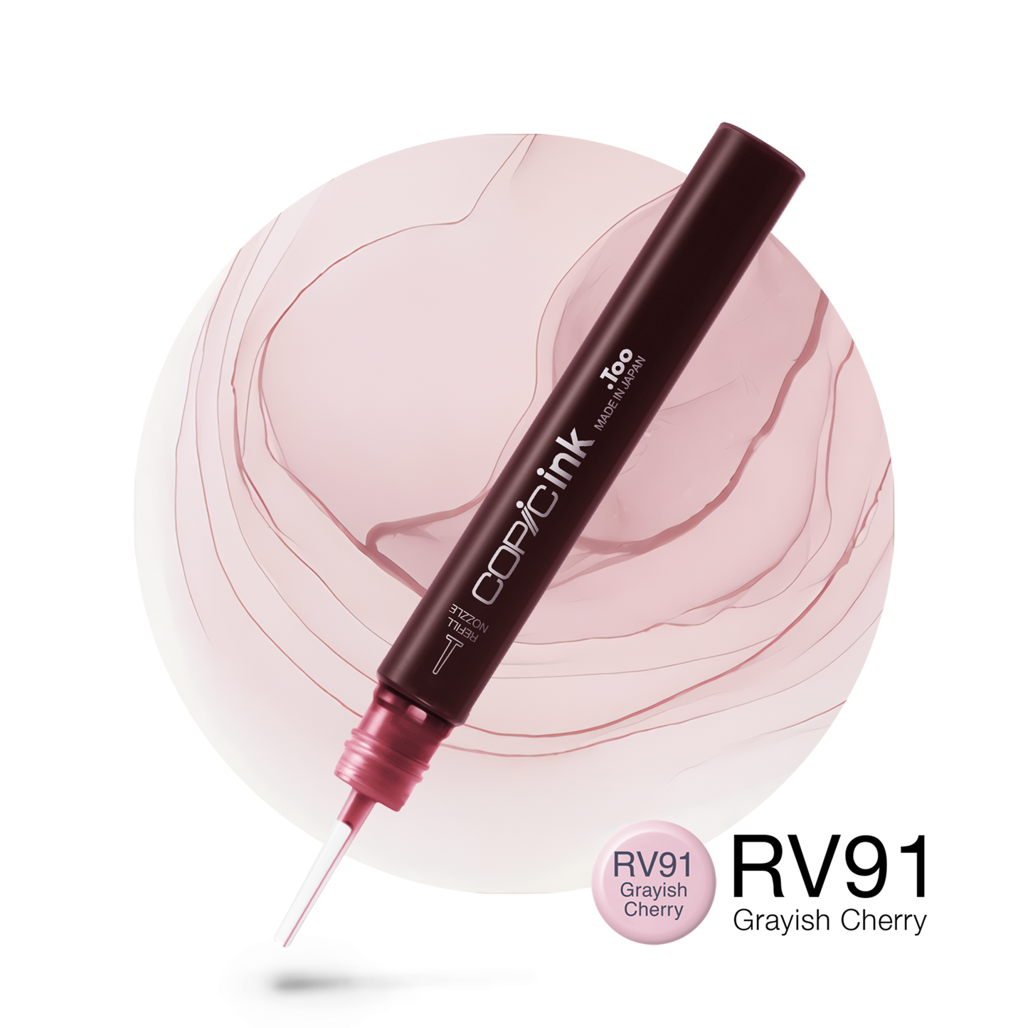 Copic Ink Refill RV91 Grayish Cherry <inline style="float: right; margin-right: 10px; background-color: rgb(225, 207, 217);">&nbsp;&nbsp;&nbsp;&nbsp;&nbsp;&nbsp; </inline>