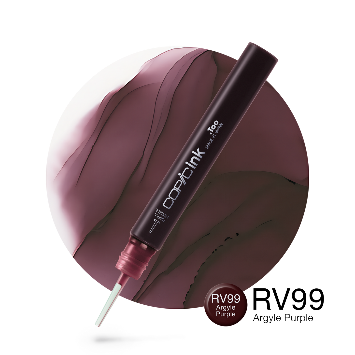 Copic Ink Refill RV99 Argyle Purple <inline style="float: right; margin-right: 10px; background-color: rgb(79, 67, 76);">&nbsp;&nbsp;&nbsp;&nbsp;&nbsp;&nbsp; </inline>