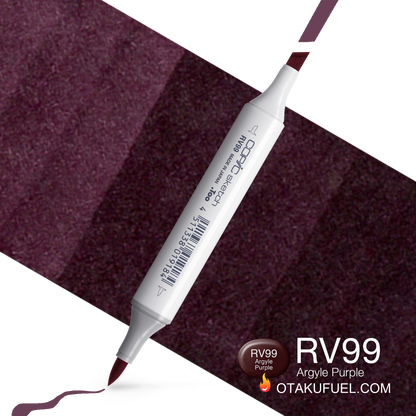 Copic Sketch RV99 Argyle Purple Marker <inline style="float: right; margin-right: 10px; background-color: rgb(79, 67, 76);">&nbsp;&nbsp;&nbsp;&nbsp;&nbsp;&nbsp; </inline>