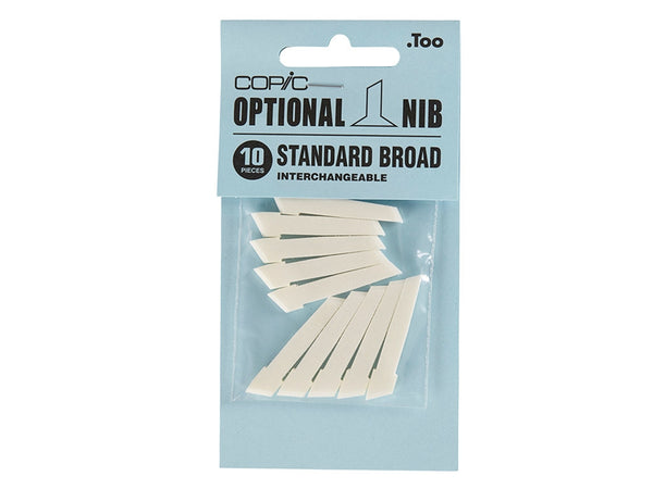 COPIC - Marker Replacement Nibs - Standard Broad (Set of 10)