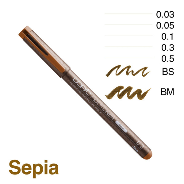 Copic Multiliner Sepia