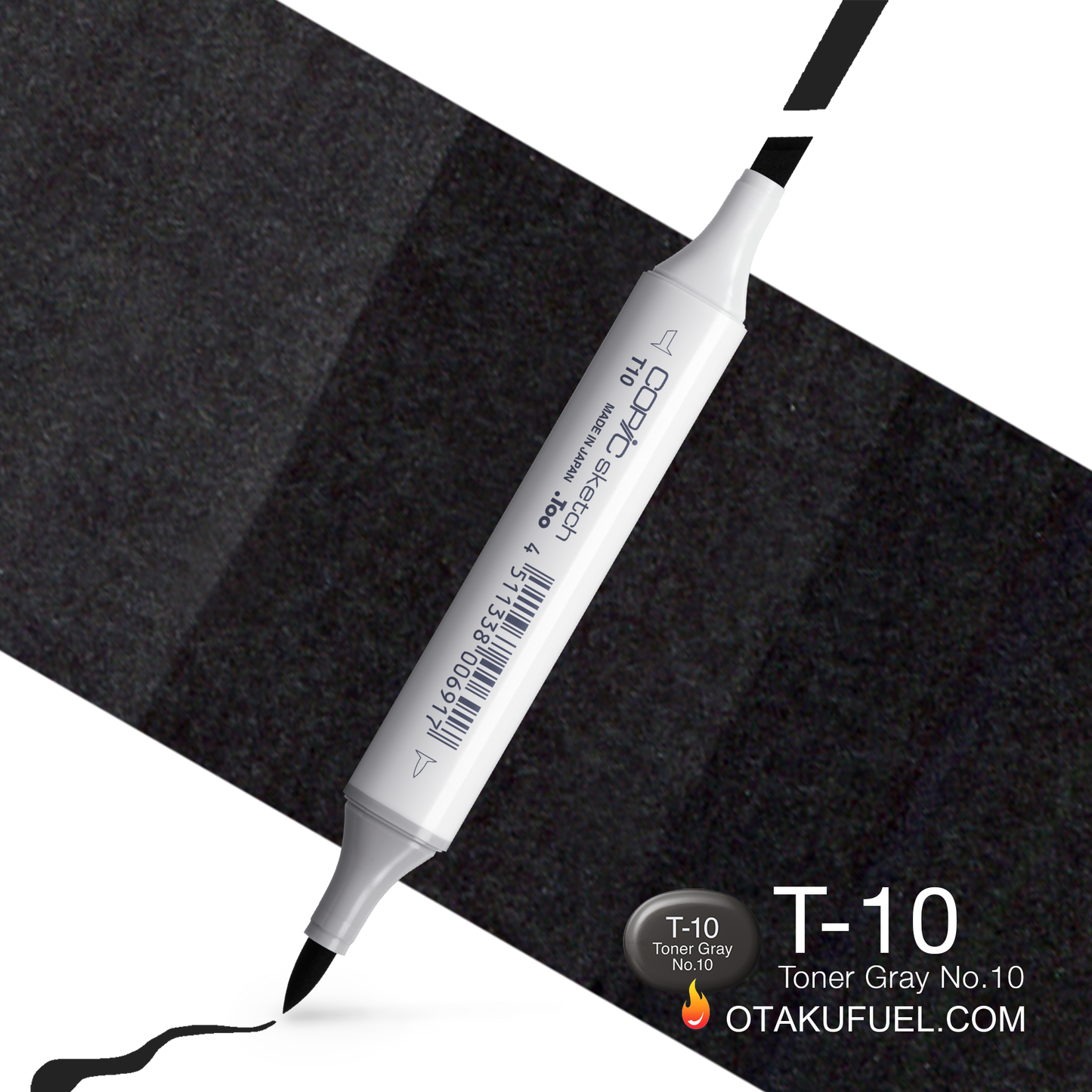 Copic Sketch T10 Toner Gray No. 10 Marker <inline style="float: right; margin-right: 10px; background-color: rgb(234, 234, 232);">&nbsp;&nbsp;&nbsp;&nbsp;&nbsp;&nbsp; </inline>
