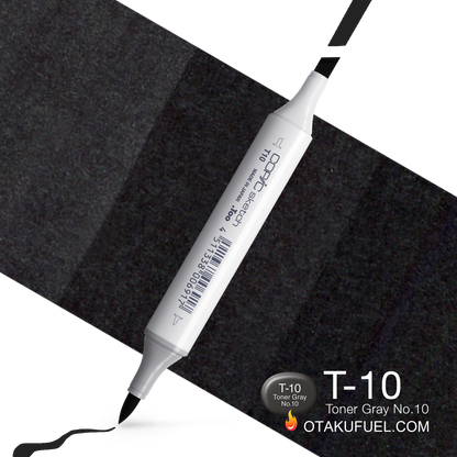Copic Sketch T10 Toner Gray No. 10 Marker <inline style="float: right; margin-right: 10px; background-color: rgb(234, 234, 232);">&nbsp;&nbsp;&nbsp;&nbsp;&nbsp;&nbsp; </inline>
