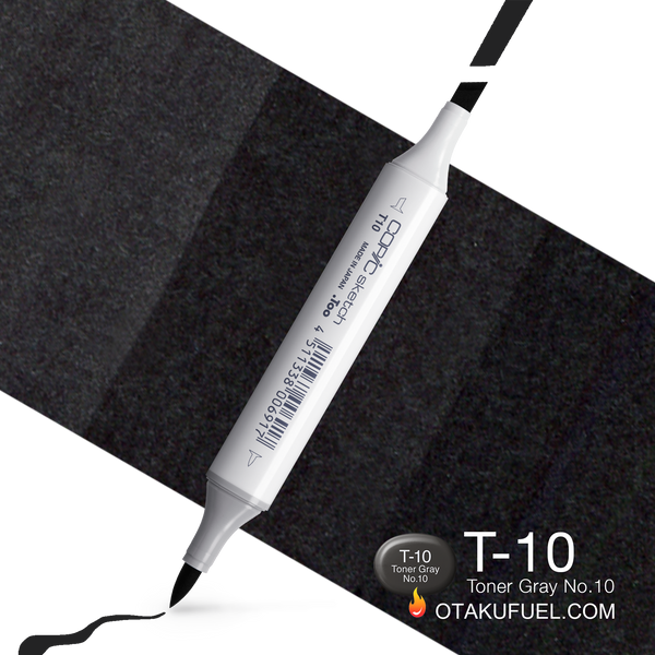 Copic Sketch T10 Toner Gray No. 10 Marker <inline style="float: right; margin-right: 10px; background-color: rgb(234, 234, 232);">&nbsp;&nbsp;&nbsp;&nbsp;&nbsp;&nbsp; </inline>