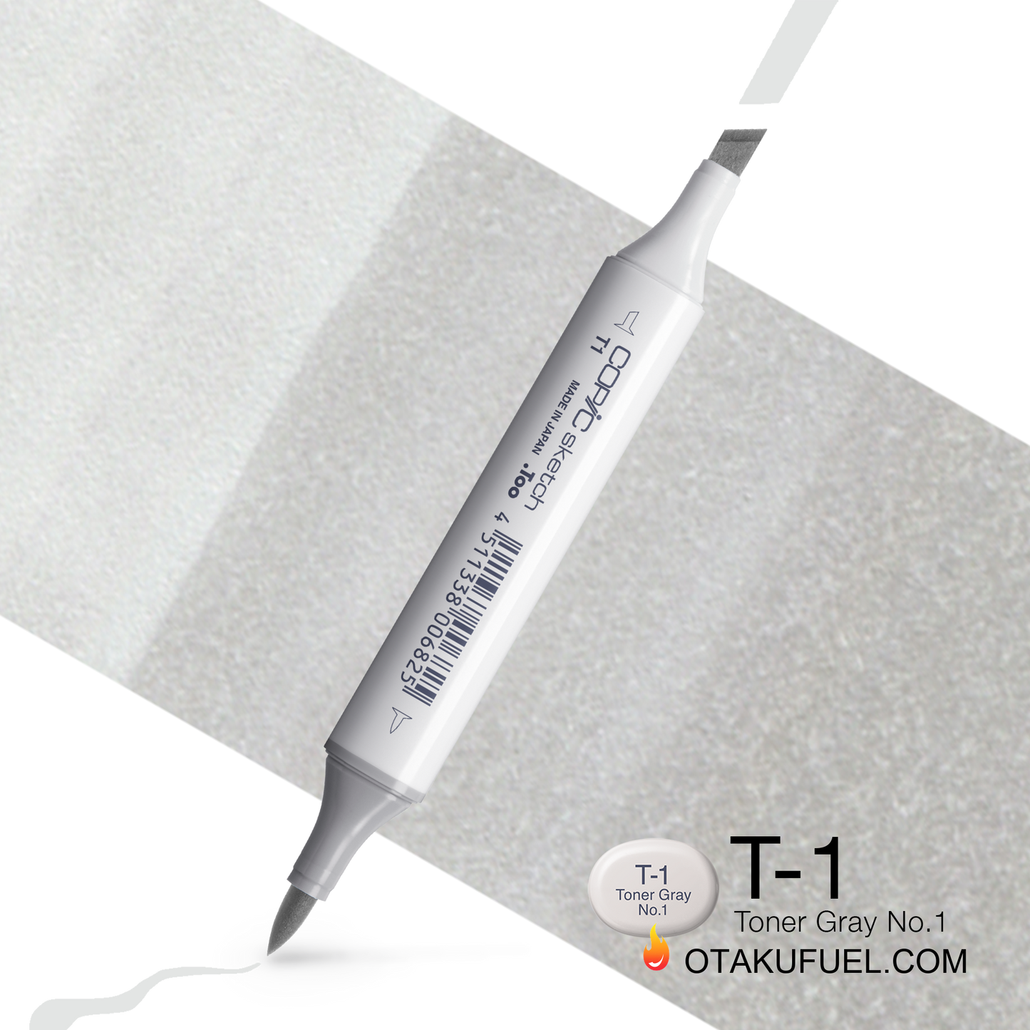Copic Sketch T1 Toner Gray No. 1 Marker <inline style="float: right; margin-right: 10px; background-color: rgb(234, 234, 232);">&nbsp;&nbsp;&nbsp;&nbsp;&nbsp;&nbsp; </inline>