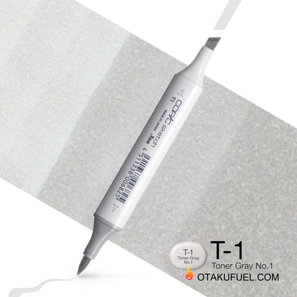 Copic Sketch T1 Toner Gray No. 1 Marker <inline style="float: right; margin-right: 10px; background-color: rgb(234, 234, 232);">&nbsp;&nbsp;&nbsp;&nbsp;&nbsp;&nbsp; </inline>