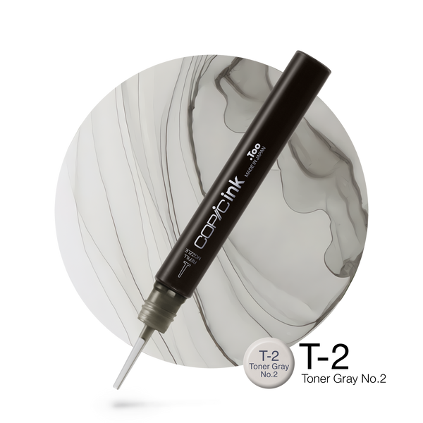 Copic Ink Refill T2 Toner Gray No. 2 <inline style="float: right; margin-right: 10px; background-color: rgb(223, 225, 220);">&nbsp;&nbsp;&nbsp;&nbsp;&nbsp;&nbsp; </inline>