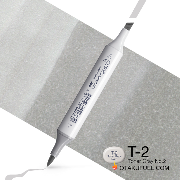 Copic Sketch T2 Toner Gray No. 2 Marker <inline style="float: right; margin-right: 10px; background-color: rgb(223, 225, 220);">&nbsp;&nbsp;&nbsp;&nbsp;&nbsp;&nbsp; </inline>