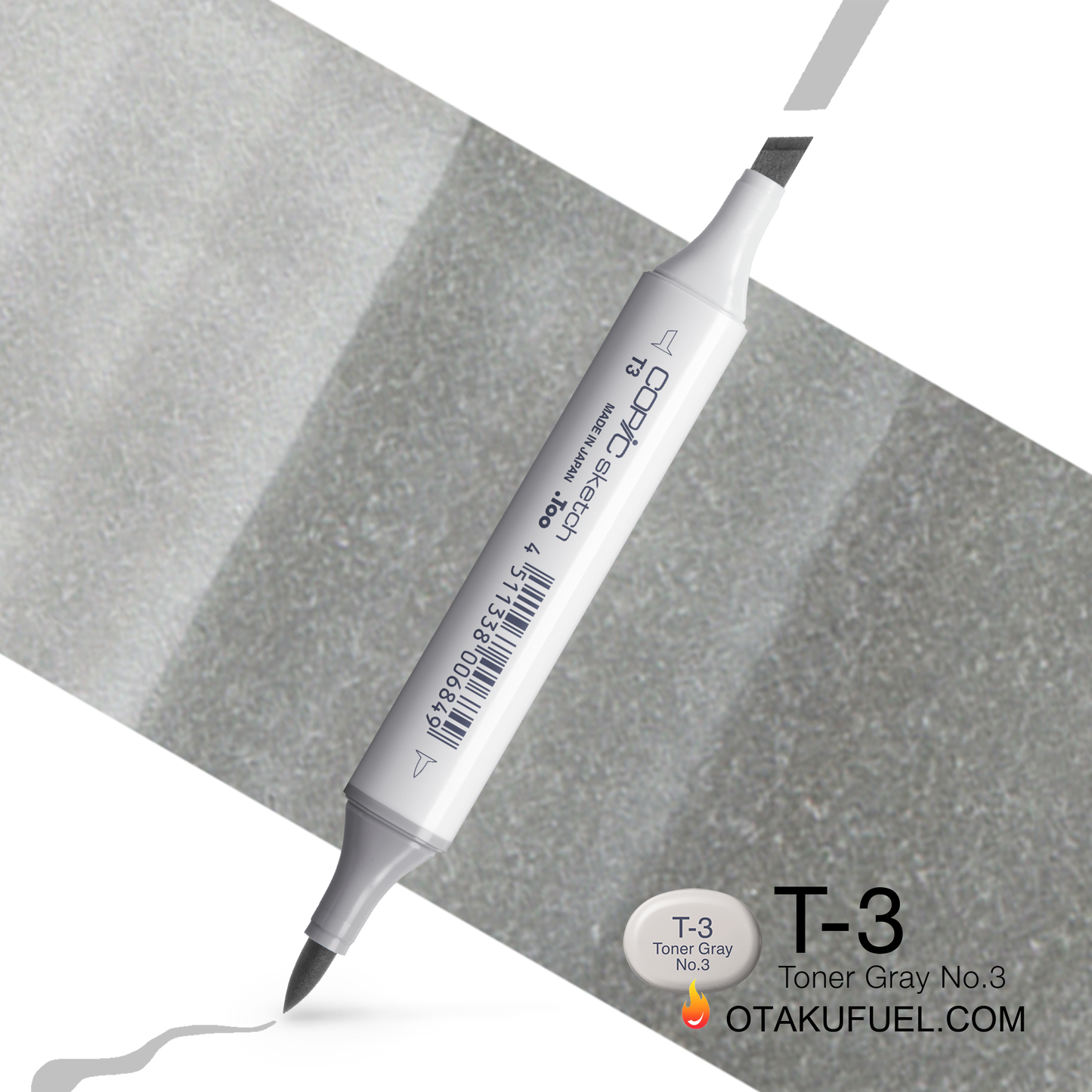 Copic Sketch T3 Toner Gray No. 3 Marker <inline style="float: right; margin-right: 10px; background-color: rgb(209, 210, 204);">&nbsp;&nbsp;&nbsp;&nbsp;&nbsp;&nbsp; </inline>