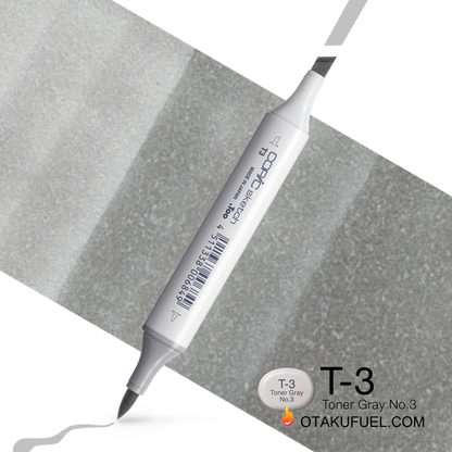 Copic Sketch T3 Toner Gray No. 3 Marker <inline style="float: right; margin-right: 10px; background-color: rgb(209, 210, 204);">&nbsp;&nbsp;&nbsp;&nbsp;&nbsp;&nbsp; </inline>