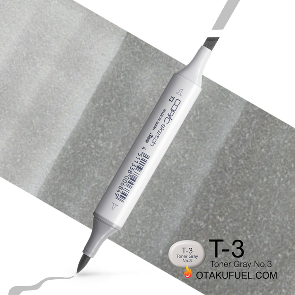 Copic Sketch T3 Toner Gray No. 3 Marker <inline style="float: right; margin-right: 10px; background-color: rgb(209, 210, 204);">&nbsp;&nbsp;&nbsp;&nbsp;&nbsp;&nbsp; </inline>