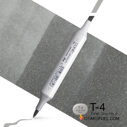 Copic Sketch T4 Toner Gray No. 4 Marker <inline style="float: right; margin-right: 10px; background-color: rgb(188, 187, 183);">&nbsp;&nbsp;&nbsp;&nbsp;&nbsp;&nbsp; </inline>