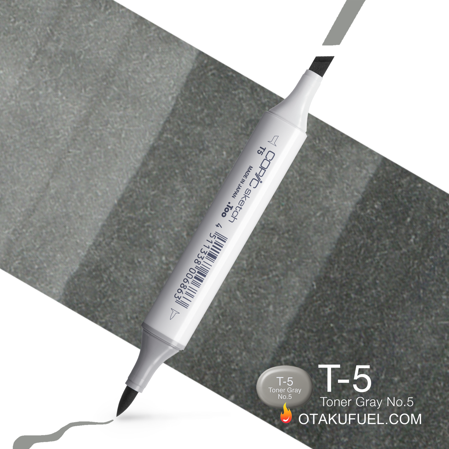 Copic Sketch T5 Toner Gray No. 5 Marker <inline style="float: right; margin-right: 10px; background-color: rgb(167, 166, 162);">&nbsp;&nbsp;&nbsp;&nbsp;&nbsp;&nbsp; </inline>