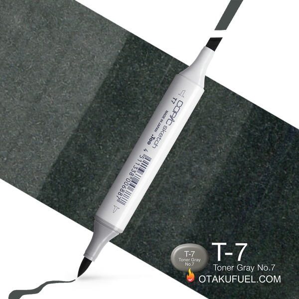 Copic Sketch T7 Toner Gray No. 7 Marker <inline style="float: right; margin-right: 10px; background-color: rgb(120, 119, 117);">&nbsp;&nbsp;&nbsp;&nbsp;&nbsp;&nbsp; </inline>