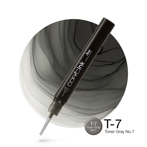 Copic Ink Refill T7 Toner Gray No. 7 <inline style="float: right; margin-right: 10px; background-color: rgb(147, 148, 143);">&nbsp;&nbsp;&nbsp;&nbsp;&nbsp;&nbsp; </inline>