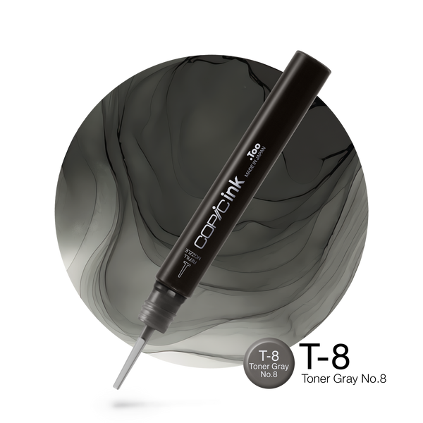 Copic Ink Refill T8 Toner Gray No. 8 <inline style="float: right; margin-right: 10px; background-color: rgb(120, 119, 117);">&nbsp;&nbsp;&nbsp;&nbsp;&nbsp;&nbsp; </inline>