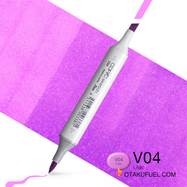 Copic Sketch V04 Lilac Marker <inline style="float: right; margin-right: 10px; background-color: rgb(230, 170, 206);">&nbsp;&nbsp;&nbsp;&nbsp;&nbsp;&nbsp; </inline>